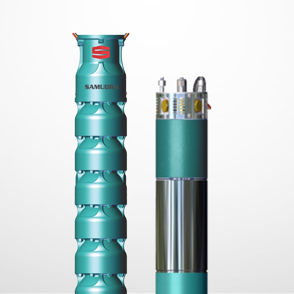 Three Phase | Mixed Flow 6 inch / 150mm Borewell Submersible pump and motor dealer in Coimbatore