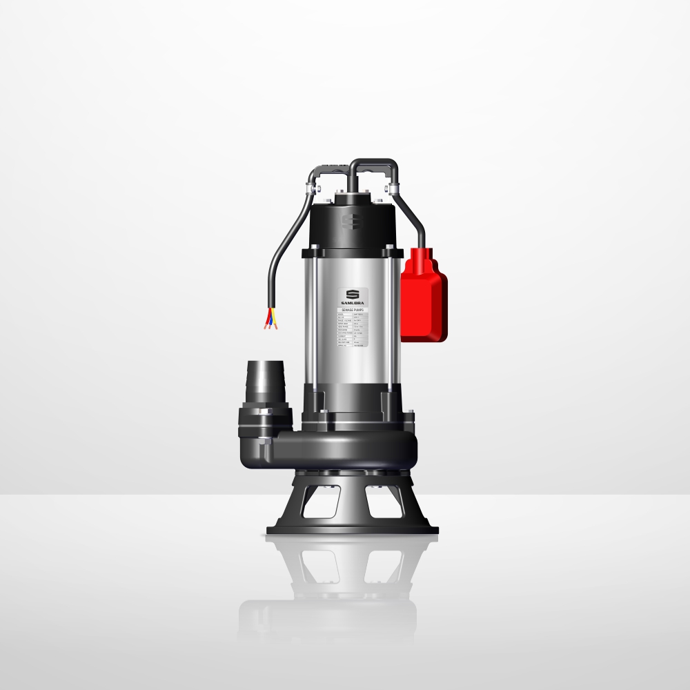 heavy duty waste water submersible pump for industrial use