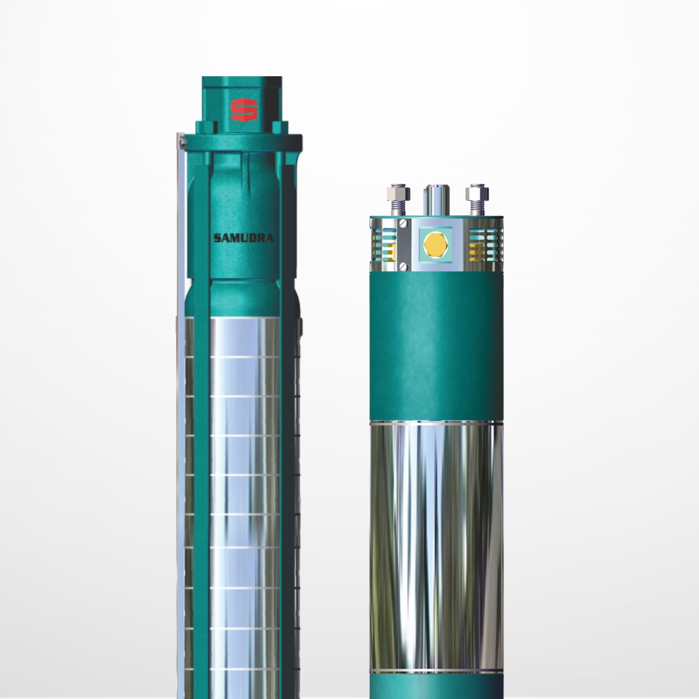 6 inch / 150mm Ultra Head Borewell Submersible pump and motor dealer in Coimbatore