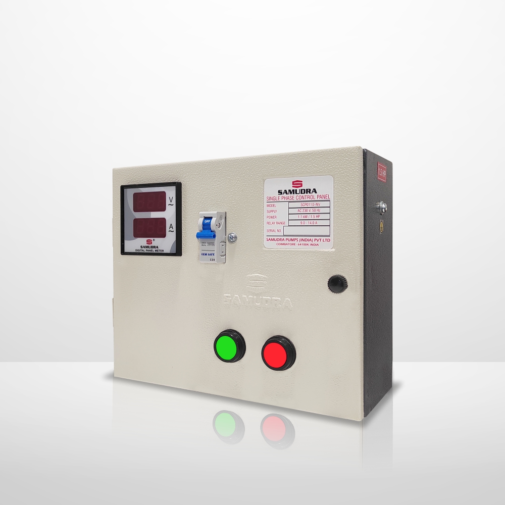 smart digital control panel for pumps